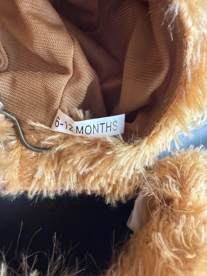 Disfraz de oso de peluche marrón 2T rubíes Foto 2 de 4