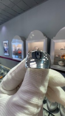 Breiter Konklave Ring Sterlingsilber
