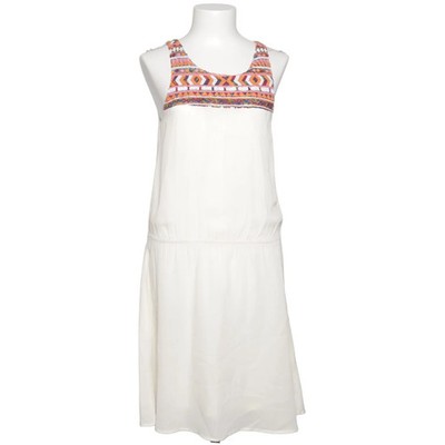Vera & Lucy, Kleid, Größe: M, Weiß/Mehrfarbig, Polyester, Damen #I2o