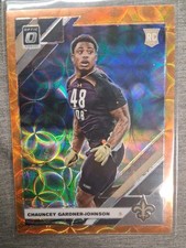 2019 Panini Donruss Optic - Rookies C.J. Gardner-Johnson #137 Orange Scope Prizm