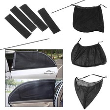 2PCS Anti Insect Mosquito Sunscreen Car Window Net Door Mesh Sun Visors cl