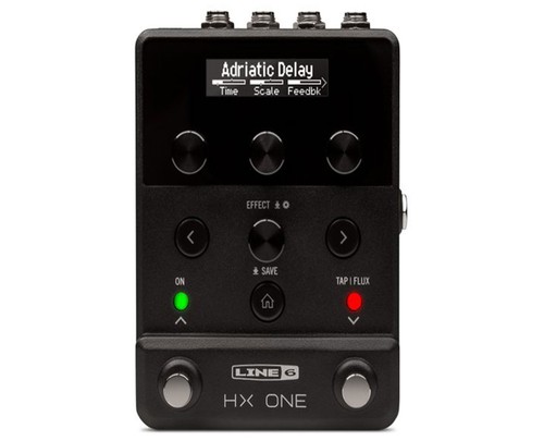 Line 6 HX One Stereo Effect Pedal Featuring HX Family Effects - Open Box