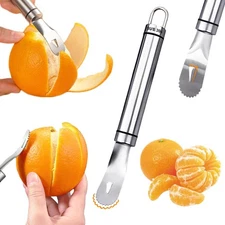 Orange Peelers Orange Peeler Tool Citrus Peeler Stainless Steel Slicer Cutter...