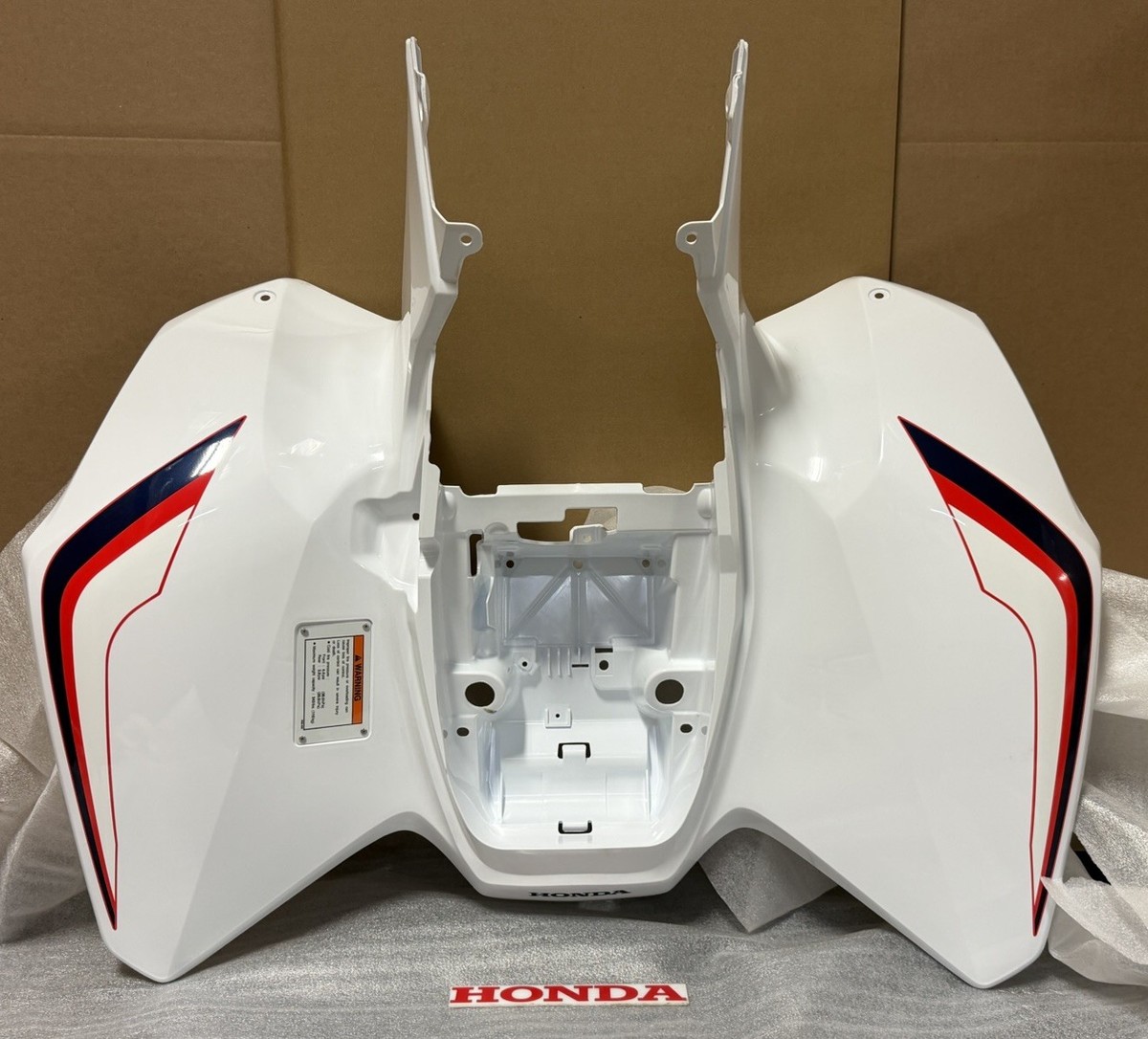 06-26 HONDA 250EX OEM REAR WHITE FENDER PLASTIC WHITE TRX 250X 250