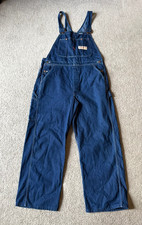 VTG Big Mac Men's Denim Overalls Bibs - Size L/XL x 29