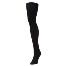 70% Cotton Blend Tights MEDIUM Black B.ella Erika Opaque NEW Italy Luxe Hosiery