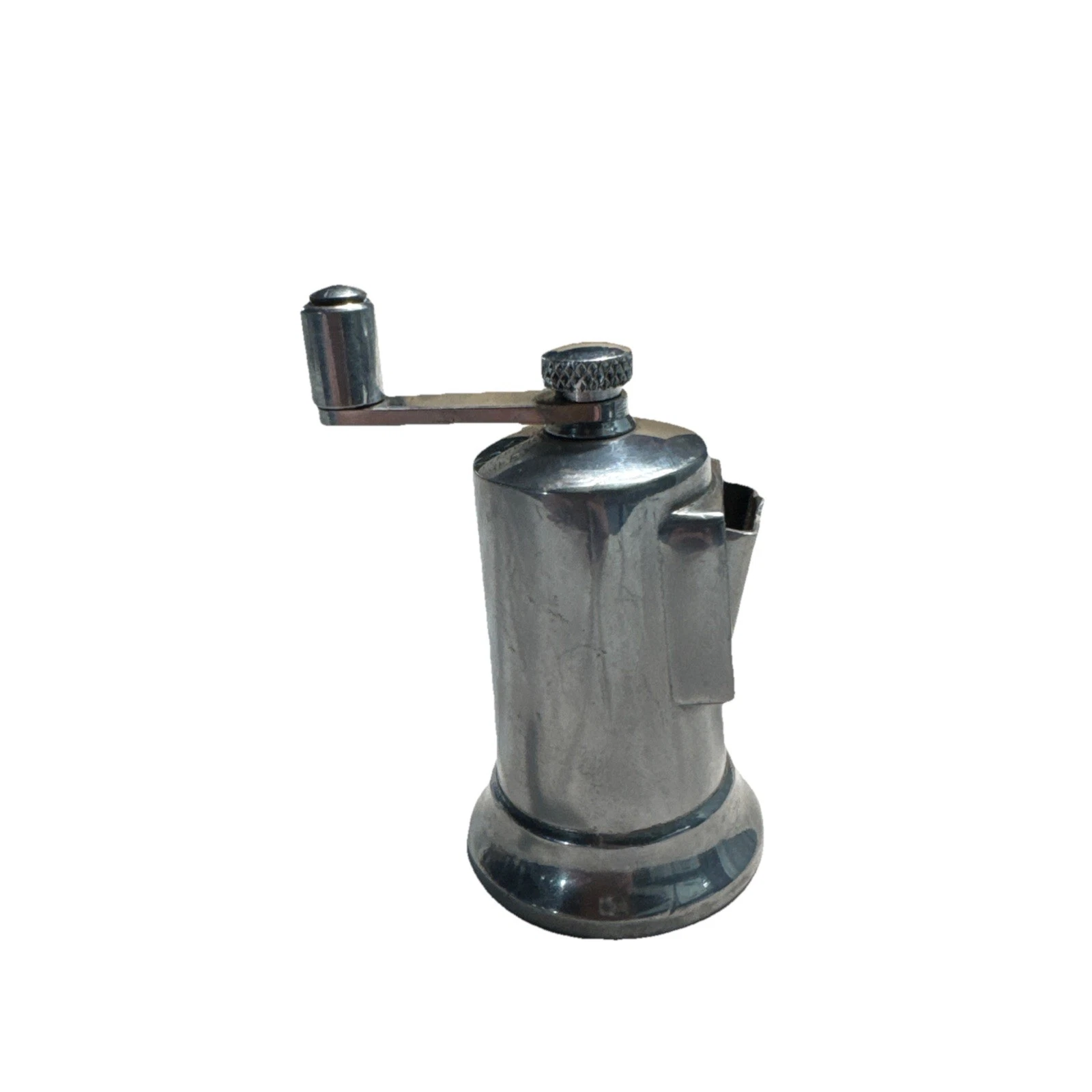 Vintage PERFEX salt or PEPPER GRINDER MILL made in France solid cast aluminum 3”