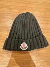 Moncler Mütze Beanie One Size Grün Wolle – Made in Italy – NP 270 €