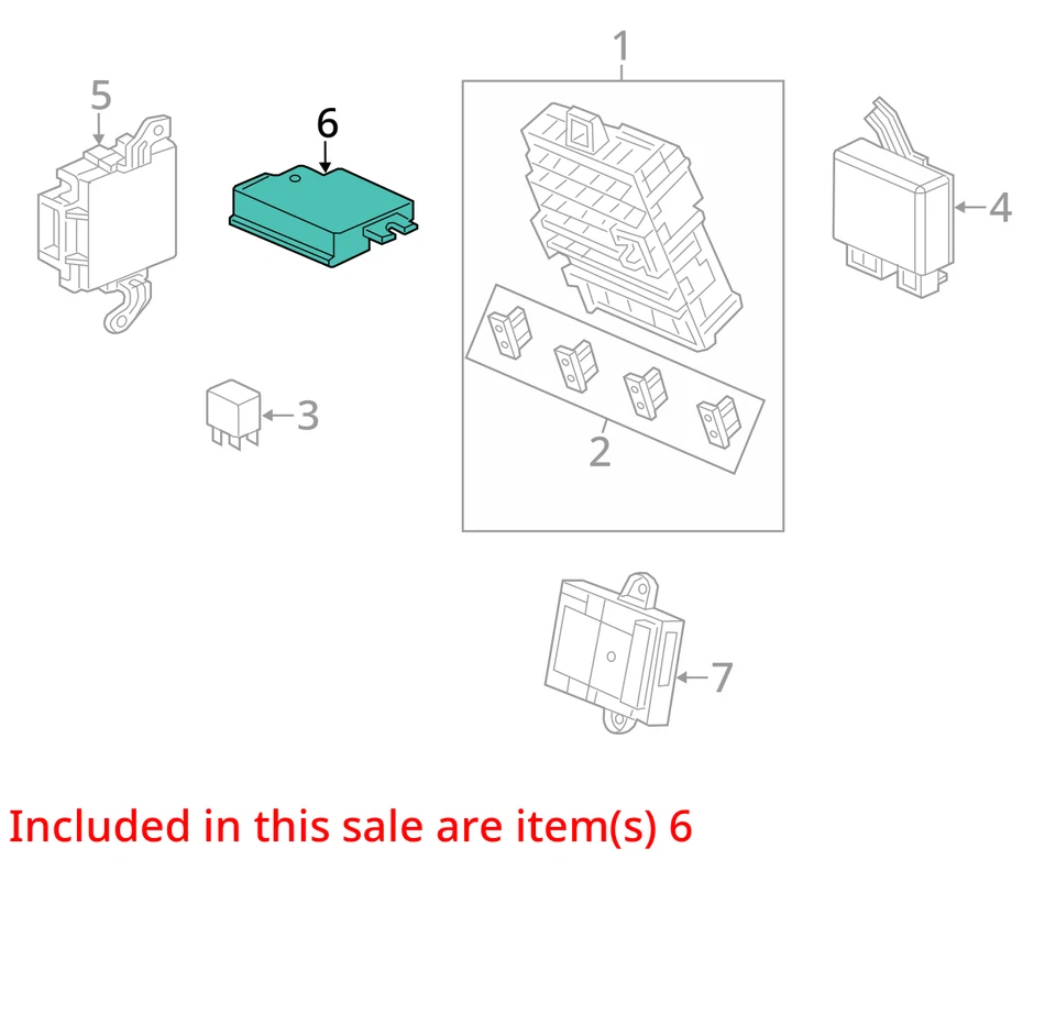 Chasis ECM Driver Assist Brújula Mano Izquierda Paquete Cubierta Se Adapta a 15-20 TLX 4166463 Foto 2 de 3