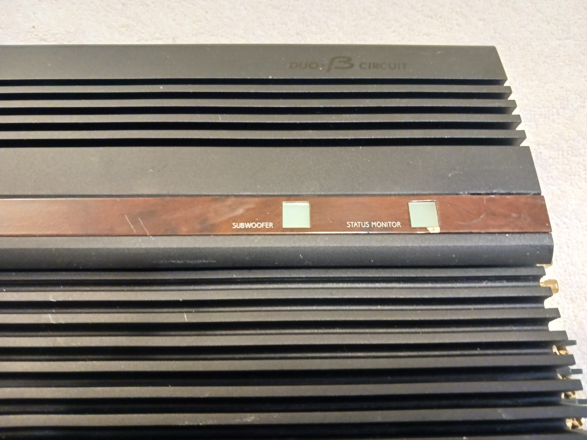 Old School Alpine 3566 Sound Quality 6 Channel Amp Made in Japan