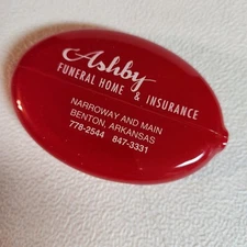 Quikoin Rubber Squeeze Coin Purse Ashby Funeral Home & Insurance Benton Arkansas