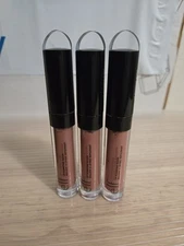 (3) e.l.f. Lip Plumping Gloss, Mocha Twist, 0.09 Oz Lot Of 3 