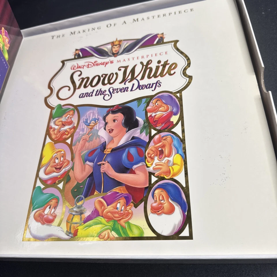 Walt Disney's Snow White and the Seven Dwarfs Deluxe CAV Laserdisc Lithographs - Image 4 of 4