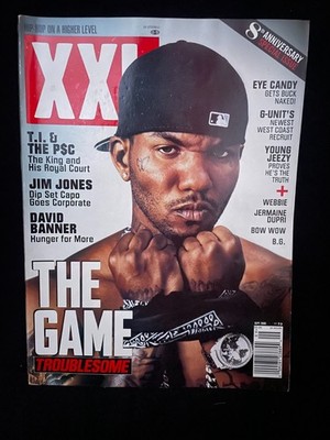 XXL Magazine September 2005 No. 73 THE GAME Cover | T.I., G-Unit, Jeezy, Jim Jon