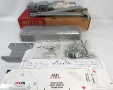 LCN 4031-LD/PA TBWMS Light Duty Arm Commercial Door Closer MC Cover Alum NEW