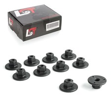 10x Spreizniete Befestigungs Clips Stoßstangen vorne für VW Tiguan Touran T-Roc