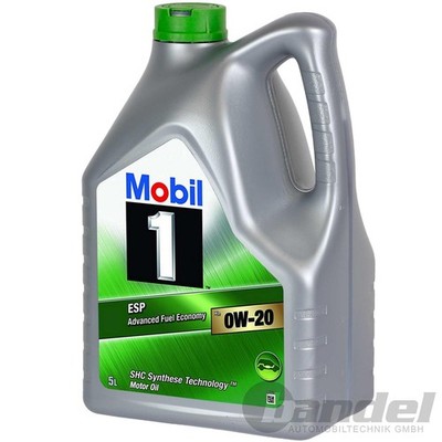 5L MOBIL ESP X2 0W20 MOTORÖL für DEXOS-D MB 229.71 PORSCHE C20 VW 508.00 509.00