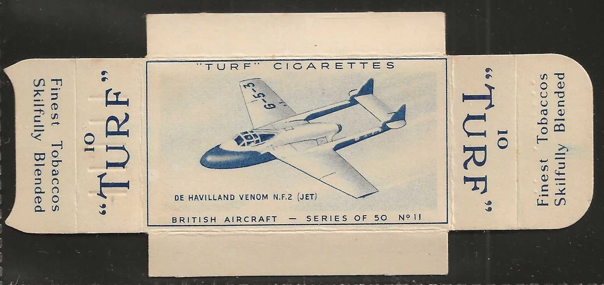turf cigarette cards british aircraft Aircraft Collectable Carreras Cigarette Cards for sale