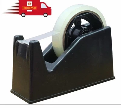 STATIONERY STORE Desktop Office HEAVY DUTY TAPE DISPENSER +1 Cellotape Roll Cellotape Pack Holder
