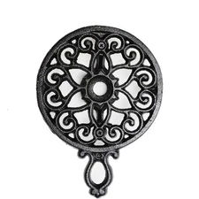 Sungmor Cast Iron Teapot Warmer Cups Pots Table Trivet for Heat Dish Food Coffee