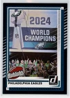 2025 Panini Donruss Rookies Highlights BLACK Philadelphia Eagles #D 1/1 TRUE 1/1
