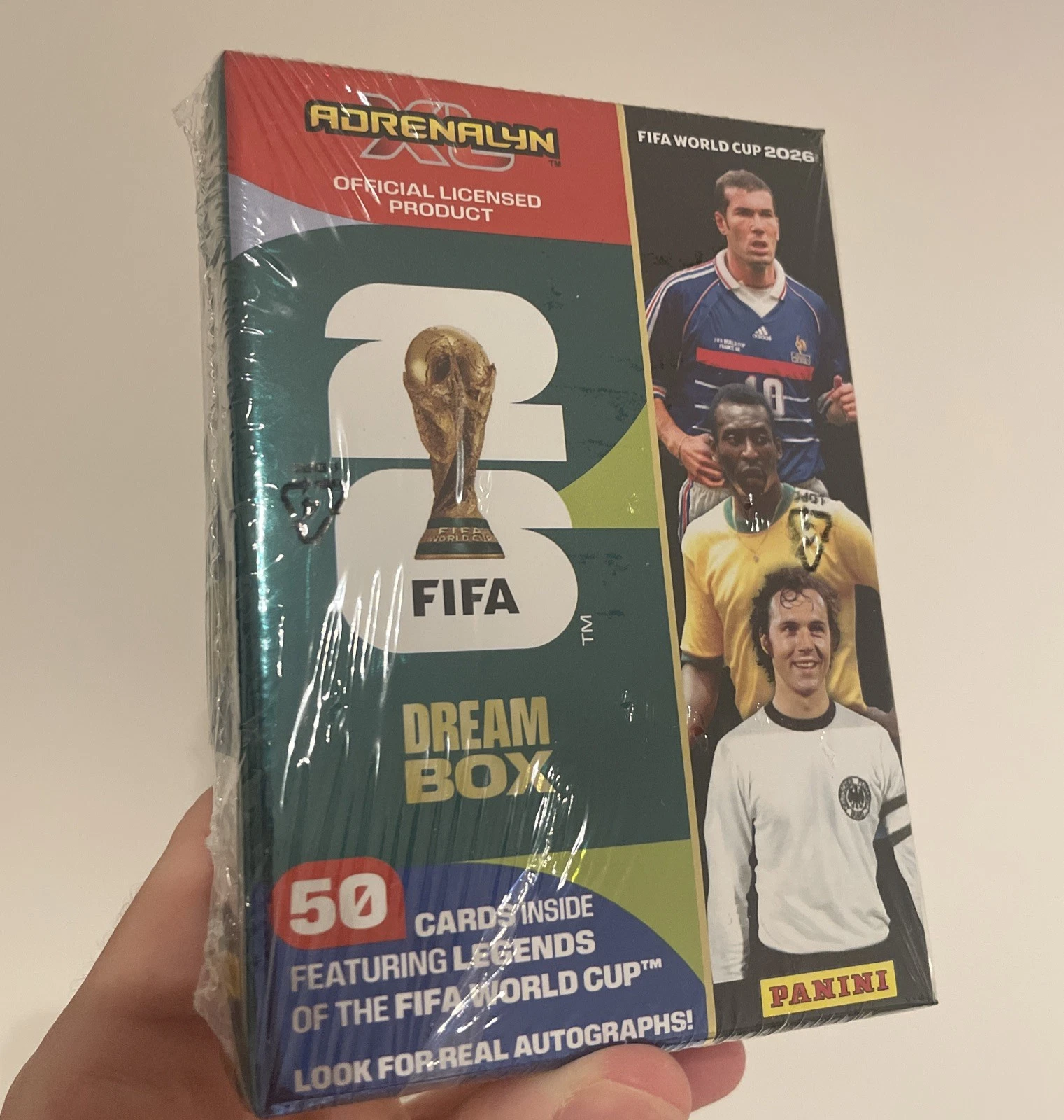 PANINI Adrenalyn XL FIFA WORLD CUP 2026 DREAM BOX Legends Autos? Pele?