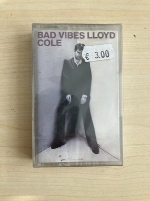Lloyd Cole  _ Bad Vibes _ MC K7 Musicassetta Tape _ 1993 Fontana eu SIGILLATA
