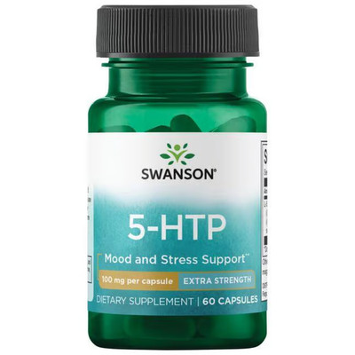 5-htp 100mg 60 kapseln Hydroxytryptophan SWANSON