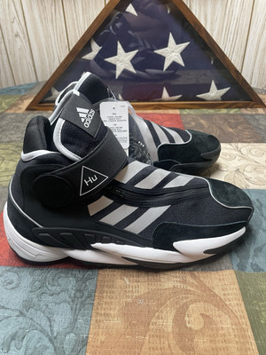 Size 10 - adidas Pharrell x Crazy BYW 0 To 60 HU Core Black