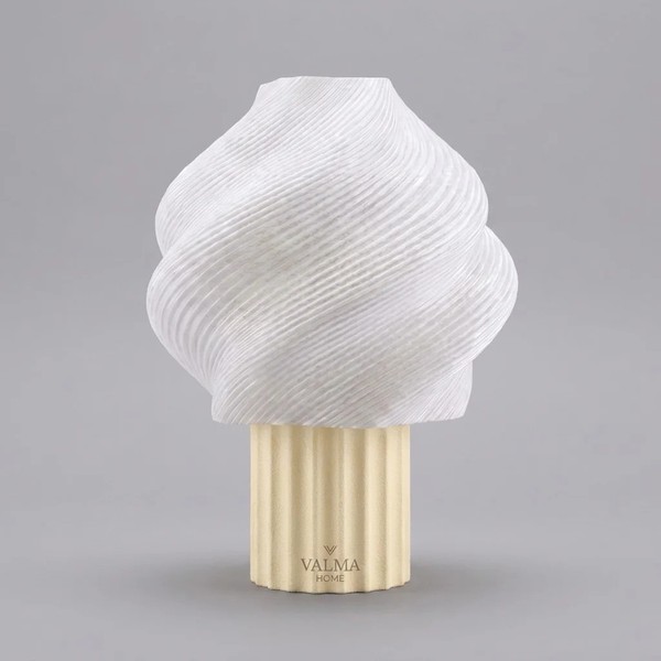 Lámpara portátil Tomoshibi Amarillo claro/Blanco | Recargable LED Inalámbrica...