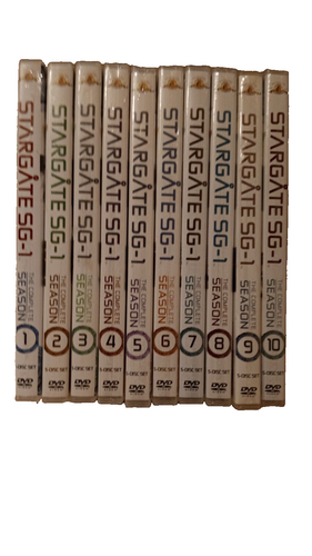 Stargate SG-1 Complete Seasons 1-10 (DVD, 2010) 5 disc each - 第 1/1 張圖片