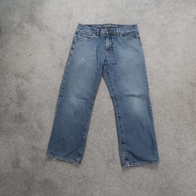 Flannel Lined Blue Denim Jeans 