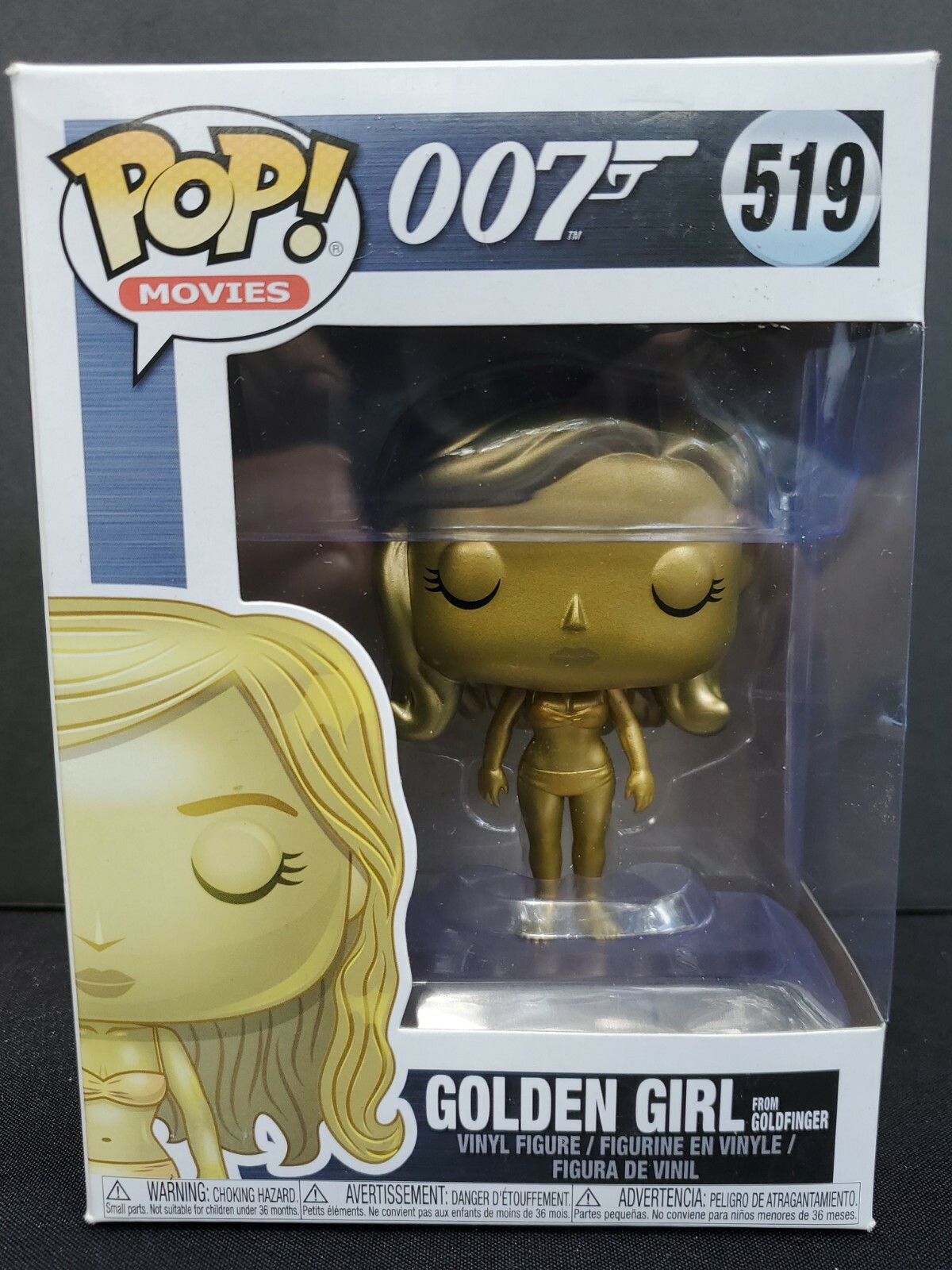 funko pop golden girl 007