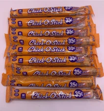 10x Sticks Atkinson's Chick-O-Stick Peanut Butter Toasted Coconut Candy | .7oz