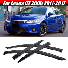 For 2011-2017 LEXUS CT200H Rain Guard Window Visor Weather Shield Vent Deflector