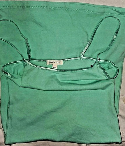Camiseta sin mangas larga cami ropa activa básica espagueti correa ajustable Jr talla S - Imagen 4 de 4