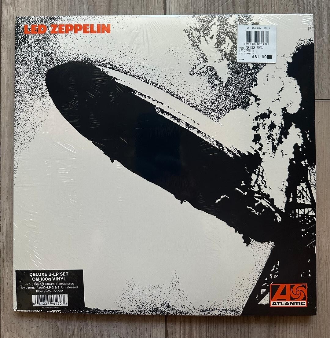 レコード　LED ZEPPELIN　デビューアルバム　ワンオーナー LED ZEPPELIN / I (LP) / Atlantic | WAXPEND RECORDS