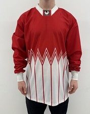 VINTAGE 1990s  UHLSPORT JERSEY TEMPLATE STYLE SOCCER FOOTBALL SHIRT LONG SLEEVE