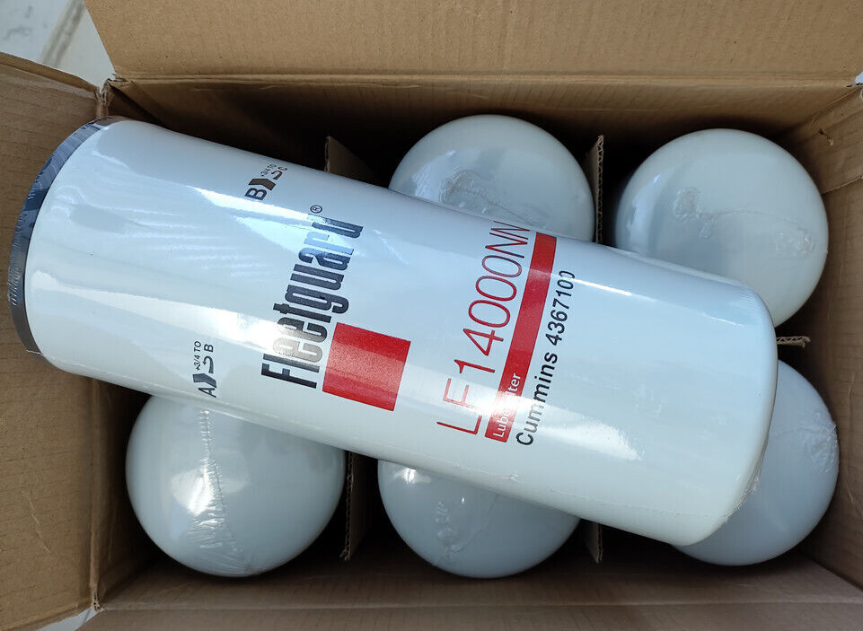 6 Pack Fleetguard LF14000NN Oil Filter Cummins ISX 4367100 NEW US STOCK ...