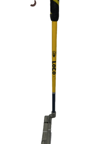 Dunlop Loco Tour Junior Putter Yellow Super Lite Graphite Shaft RH 22” Need Grip - Picture 2 of 7