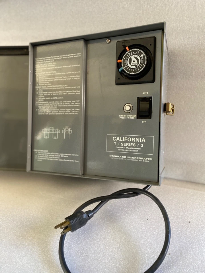Intermatic таймер панели управления с 300 Вт трансформатор 120V 12V - Изображение 2 из 4
