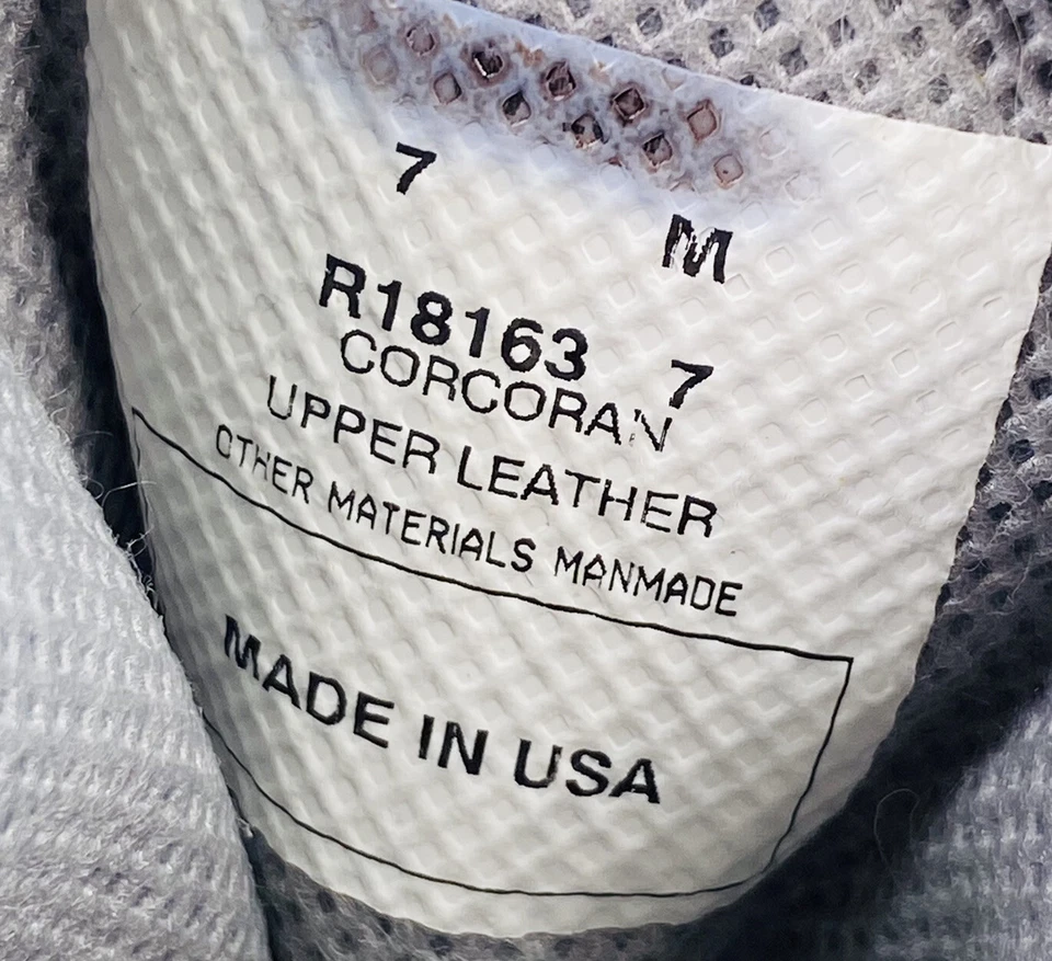 Corcoran R18163 Botas Militares Ejército Cuero Verde 7 M Gorra Top Brogue Usadas en Excelente Condición LRT Foto 4 de 4