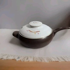 1950's HALL CHINA Eva Zeisel CASUAL LIVING Casserole Slotted Lid Mid Century