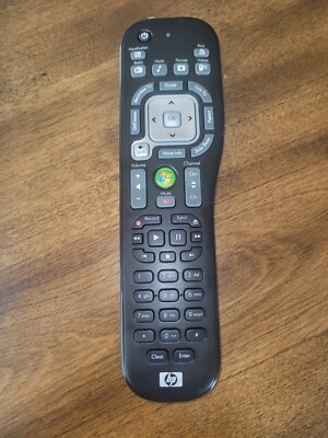 HP Remote Control Black Model TSGH-IR01 For TV Windows Media Center 