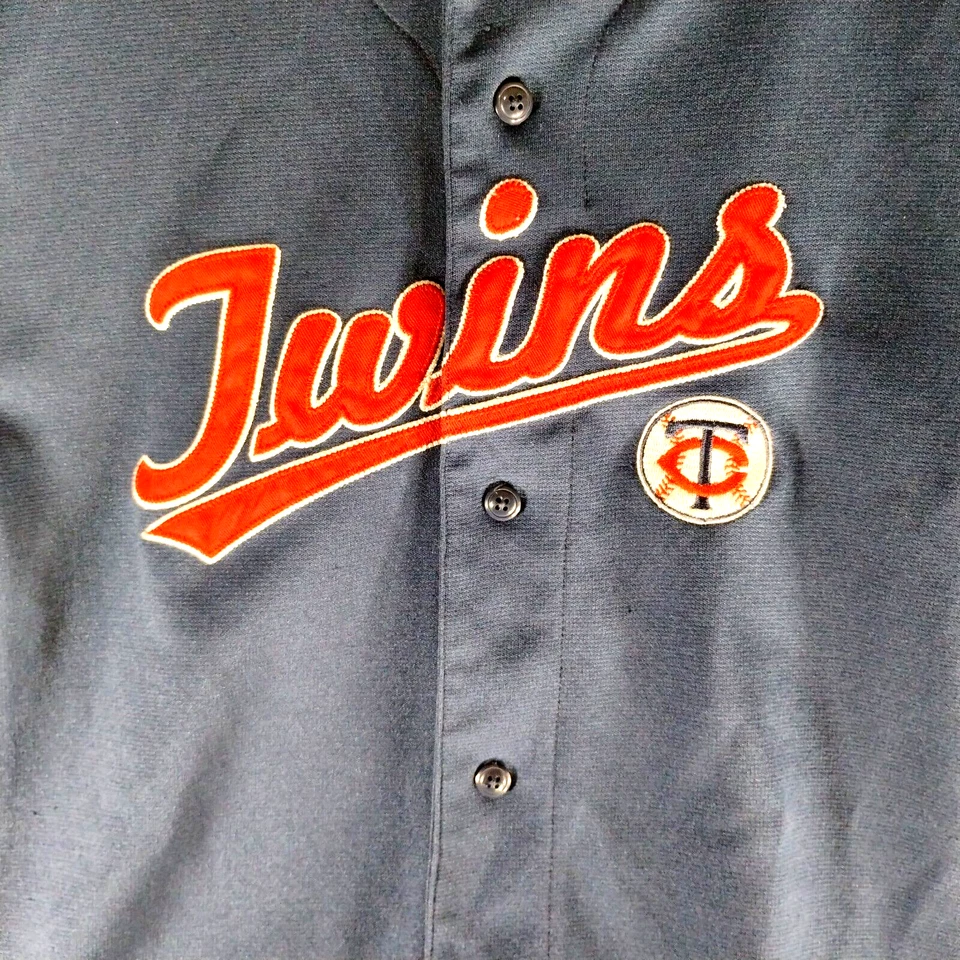 Camiseta De Colección Minnesota Twins Joe Mauer #7 Juvenil M Béisbol Verdadero Fan Genuina Foto 3 de 4