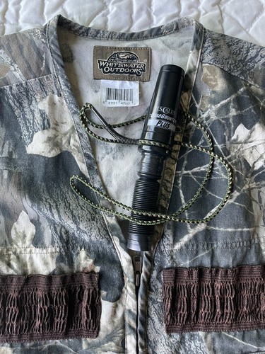 Hunting Vest & Deer Call One Size White Water Outdoors Brand Camo