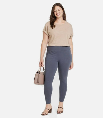 Ava & Viv Plus Size High-Waisted Leggings Size X 