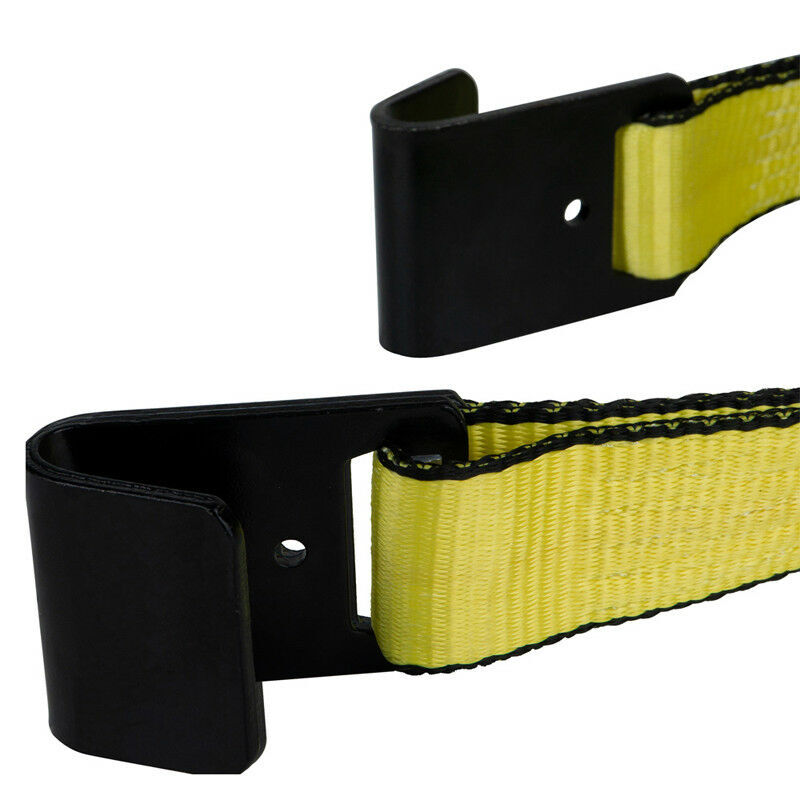 Car Tire Tie Down Straps For Tow Dollies - 2 Pack, Fits 14" To 22" Tires, 10K Lb Strength