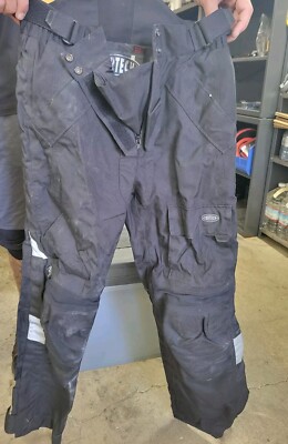 *Cortech*Tour Master Women's Sz.Mediu Hyper Air-Flo Moto Pants W/Hip & Knee Pads