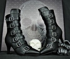 Piker, Pikes, Gothic, Goth, Oldschool, Batcave, WGT, Steampunk, Barock,Gr. 37-42